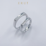 【ERUI】18K金一生一世钻石对戒